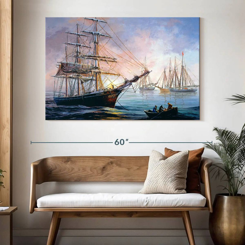 Mehar Nobility At Bay, 34" H x 51" W
