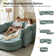 Dayman 6-Piece Modern Storage Convertible Sectional Sofa with End Table
