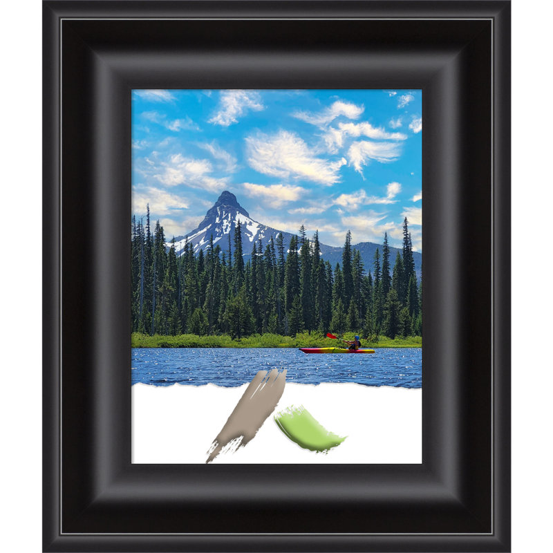 Drenka Black Picture Frame, 11" W x 14" H