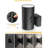 2 Pack Modern LED Night Light  Plug Into Wall