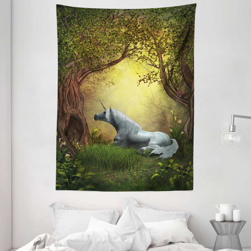 Tapisserie en polyester, H 80 po x l 60 po