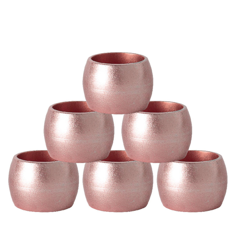 Metal Napkin Ring, Rose Gold