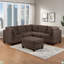 Chaise sans accoudoirs en tissu 1pc-1063109070