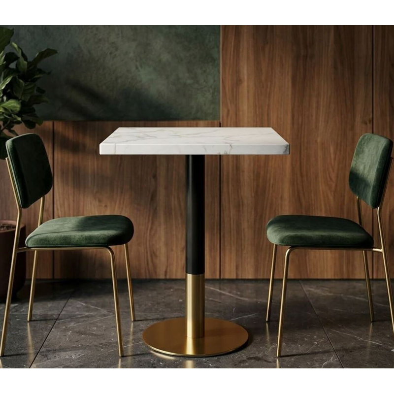 Ybur Faux Marble Dining Table