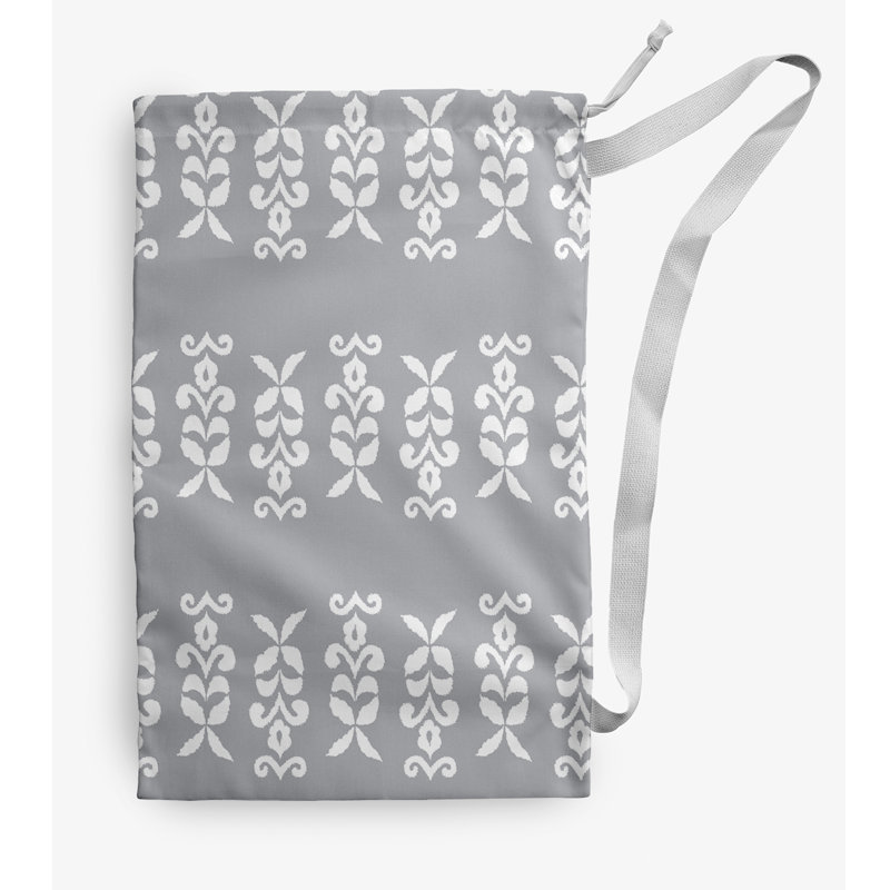 Sac à linge Monogram, gris, Petit (H 29 po x l 18 po)