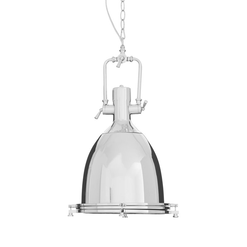 Addison 1 - Light Dome Pendant, Chrome