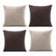 Nalaiyah Velvet Chenille Cushion Covers with Filler Pads-2031814660