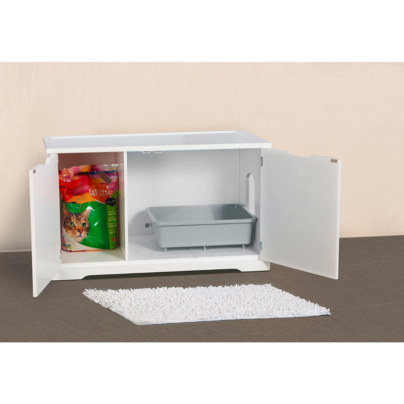 Crowther Wood Enclosed Litter Box Housing