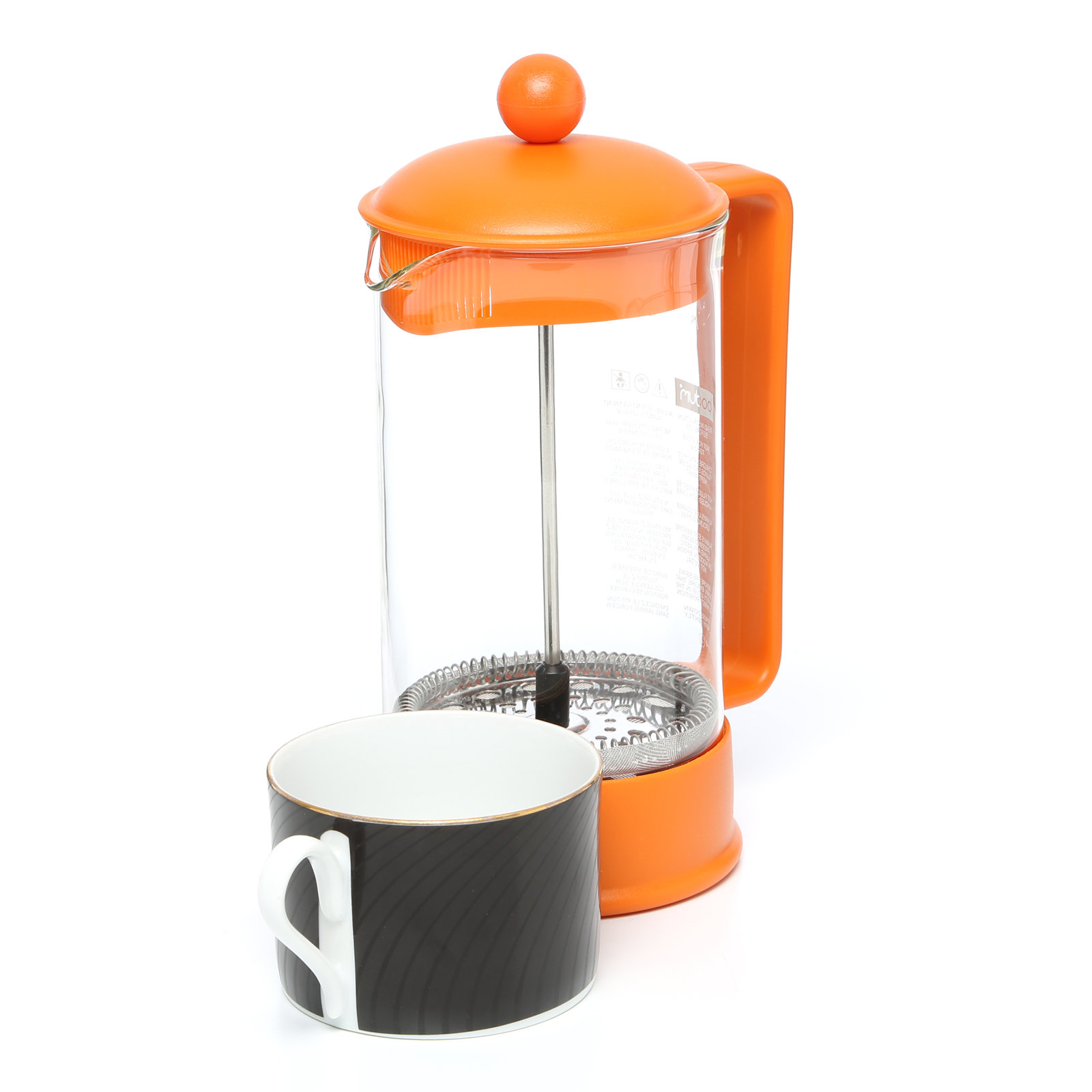 Bodum Brazil French Press, Capacity 34 oz, Black