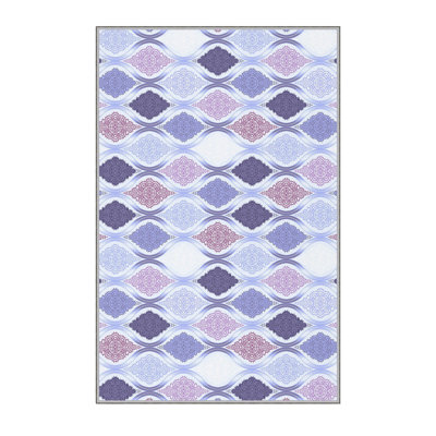 Premium Hall Carpet, 100% Polyester, 39.4 x 59.1 inches | 8 mm Pile Height, 650 g/m² | Antibacterial, Non-Slip PVC Felt Dot Underside, Machine Washable | 3D Digital Print, Durable & Stylish for Home Decor