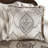 Vera Loveseat, Tufted Beige, Rolled Arms, Cherry Brown Solid Wood, 70 Inch