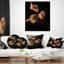 Orchidées roses fractales - coussin à imprimé floral-31040604-31040607
