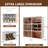 Shoe Rack,Expandable Multi-Functional Shoe Cabinet with Door, Up to 40 Pairs of Shoes.-1793673271