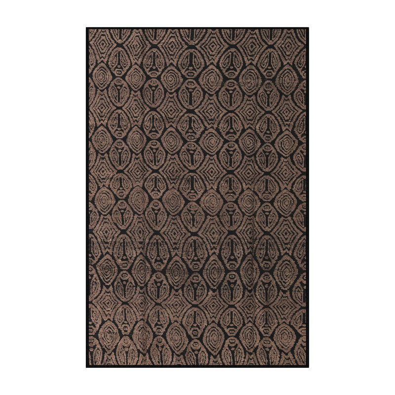 Abstract Indoor Rug, Rectangle 2' x 3'