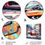Graffiti Muscle Car III - impression sans cadre sur métal-1876015728