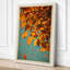 Autumn Leaves Falling Japandi - Wrapped Canvas-226363864-226363870