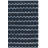 Amaral Hand Woven Cotton Chevron Rug-1264460651