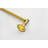 6 Piece Brass Bathroom Towel Rack Set Wall Mount-122644131