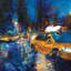 Iris Scott - Sweet Glass Taxi, reproduction d'art sur toile tendue-18775551-74297722-74297725