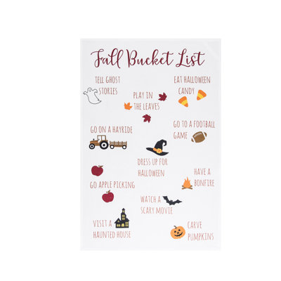 Serviette d'automne