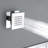 24.8*12.99" Luxury Thermostatic 4-Function Rainfall Shower System, Ceiling Mounted Shower System with Body Jets with Rough-in Valve-99355748
