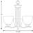 Van Reipen 5 - Light Dimmable Classic / Traditional Chandelier-1973217041-2006066834-1973217040