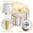 Bathroom Vanity Lighting Fixture Bedroom Wall Sconce With White Fabric Shades-805893126-805893125-805893244