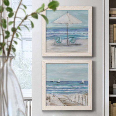 " Gulf Shores II " 2 - Pieces Painting Print