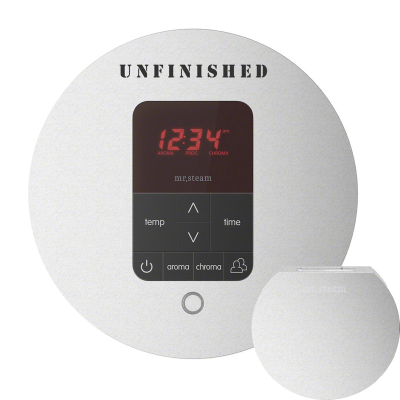 Thermostat et saunacore offre de douche rond itempo plus, Brut