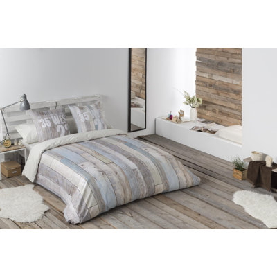 Marine Striped Duvet Cover