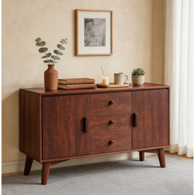 Buffet 47,3 po Mid Century Modern Buffet