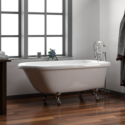 60'' x 30'' Soaking Acrylic Bathtub