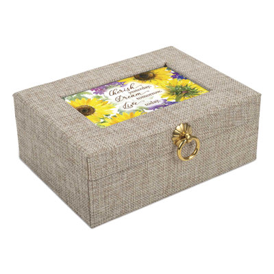 Boîte mémoire en tissu