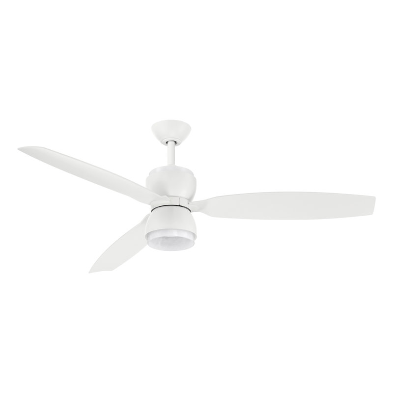 Ventilateur de plafond intelligent DEL 5 "Sandfell, F841L-ALW Alabaster White