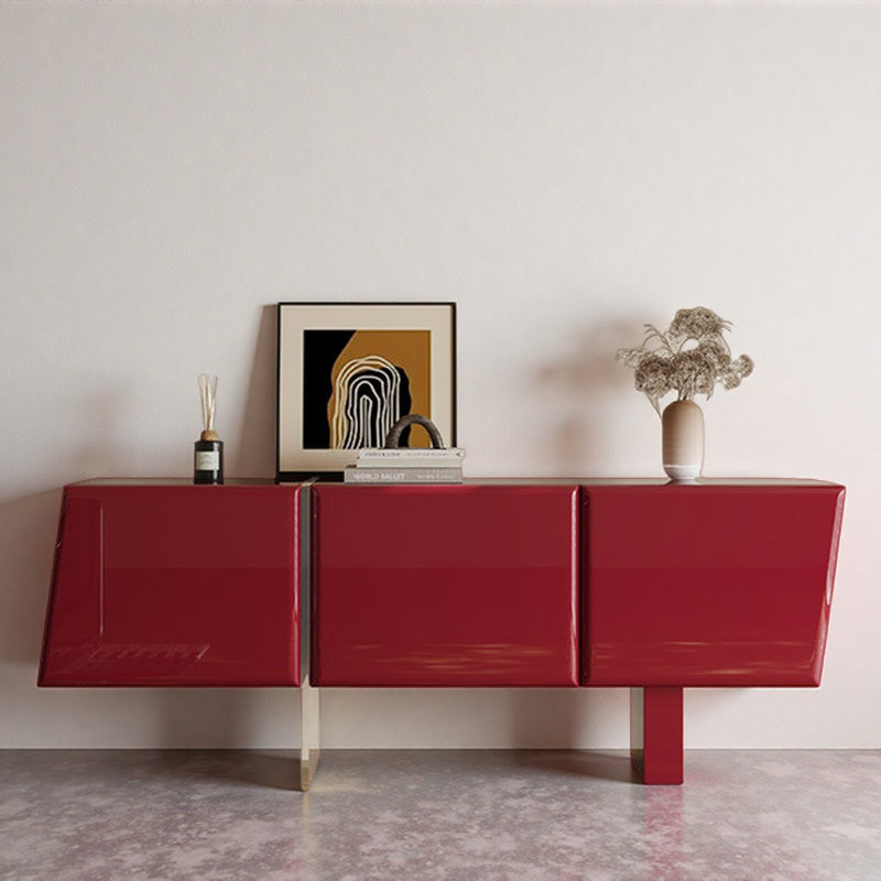 Creative Red TV Stand