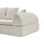 Canapé modulaire Boneless 104 po Cloud, canapé Boneless avec repose-pieds et siège moelleux profond, aucun assemblage requis pour le salon-2136307748