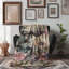 Dreamy Moonbeam Melody - couverture en sherpa de qualité supérieure - reproduction d'art luxueuse-96939193
