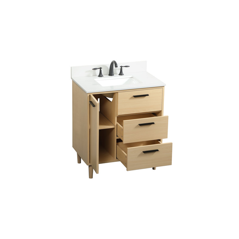 Ensemble de meuble-lavabo simple 30 po Baldwin, Érable