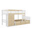 Lit superposé simple au-dessus de simple avec tiroirs Sanna Kids-232807489
