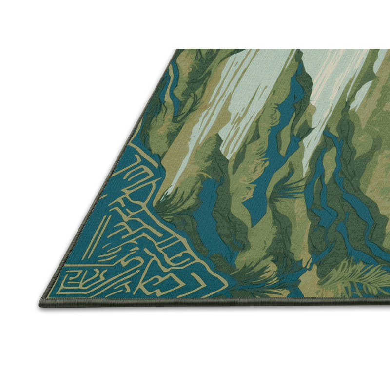 Courage Insignia Rug, Square 6'