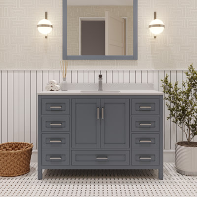 Rooh 47.25'' Single Bathroom Vanity Base Only