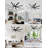 72 In. Standard Ceiling Fan With Light And Remote Control, 3-Color Led Light, Reversible Dc Motor-1368730285-1368730284