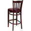 Tabouret de restaurant en bois à dossier à lattes Prompton-1485665153-1485665158-1485665163