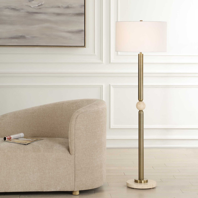 Lampe sur pied Uttermost Hudson Gold