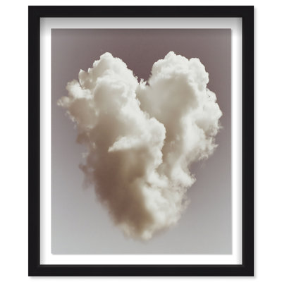 Cloud Love II Shadowbox Landscape & Nature Print by Oliver Gal, Black Frame, 16 x 20