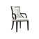 Upholstered Solid Wood Arm chair