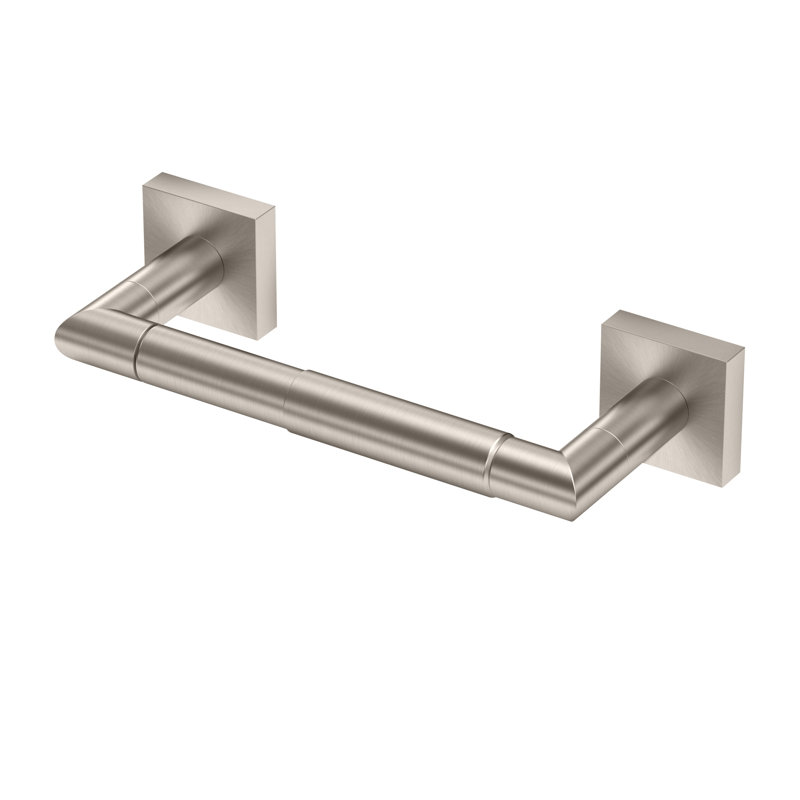 Porte-papier hygiénique standard Glam Too, Nickel satiné