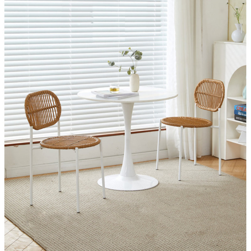 Lordstown Solid Wood Coffee Table, White, White