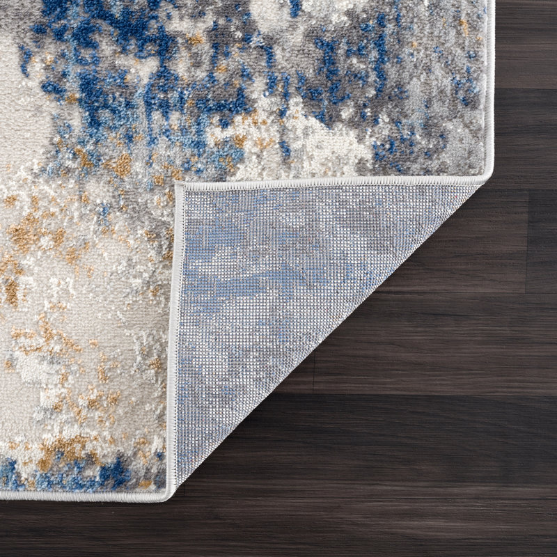 Haenisch Abstract Indoor Rug, Rectangle 4' x 6'