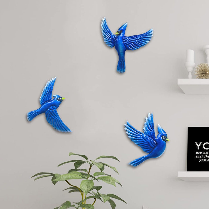 Metal Bird Wall Decoration